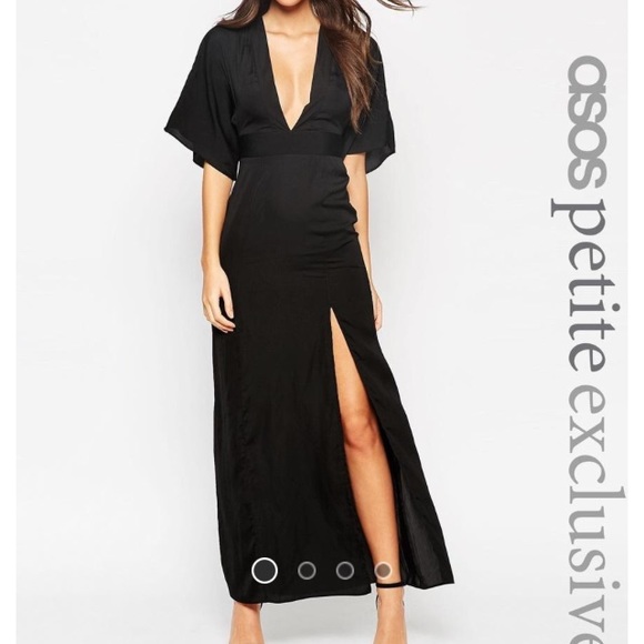 Kimono Sleeve Maxi Dress