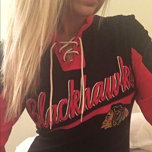 Chicago Blackhawks Vintage Long Sleeve - M