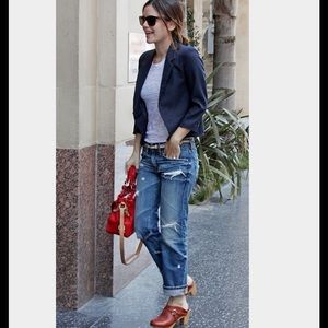 AG Jeans Ex-Boyfriend Crop Jeans