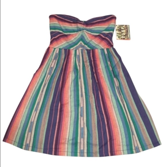 NWT Roxy strapless dress