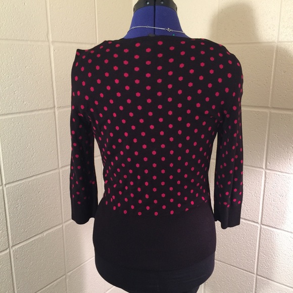 White House black market polka dot sweater - Picture 3 of 3