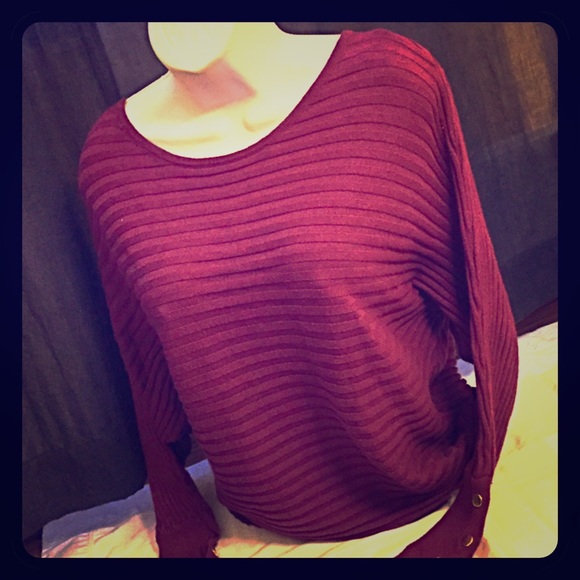 Joseph A. Sweaters - **SOLD**🌈Wide Round Neck Sweater🌈