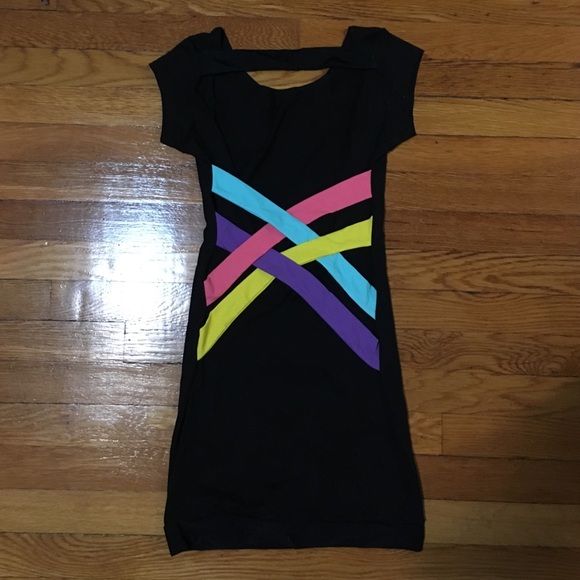 NWT Open back criss cross dress