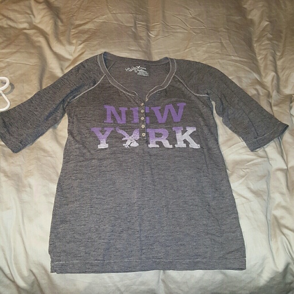 American Eagle 1/4 sleeve top