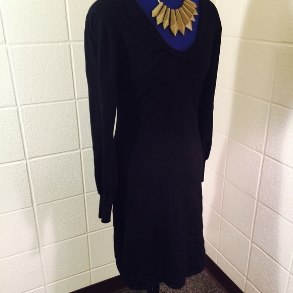 Black knit dress - Picture 4 of 4