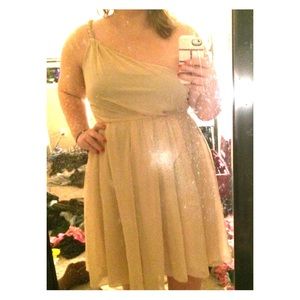 GORGEOUS One Shoulder Dress