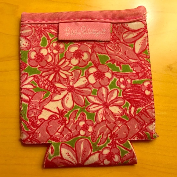 Lily Pulitzer koozie