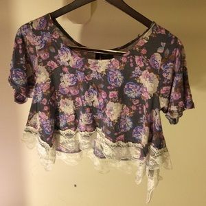 Floral Crop Top