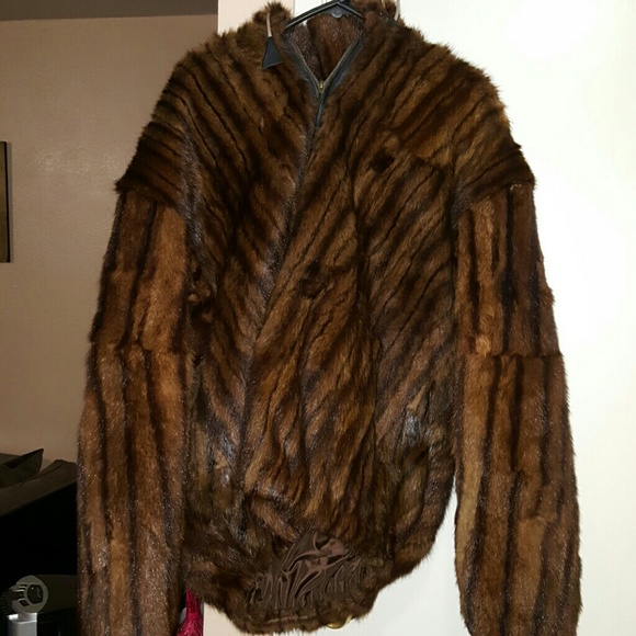 Dark brown warm coat