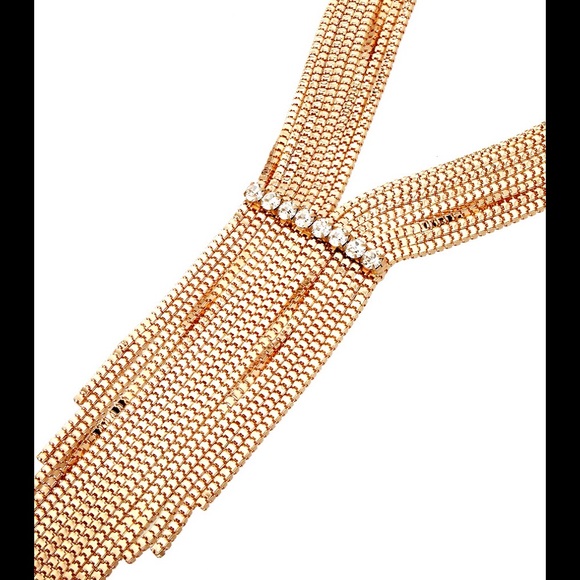 Elegant gold & diamond necklace. - Picture 3 of 3