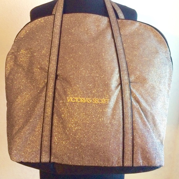 Victoria's Secret Handbags - 🐎🐎🐎TRIFECTA SALE Victoria's Secret Gold  Bag