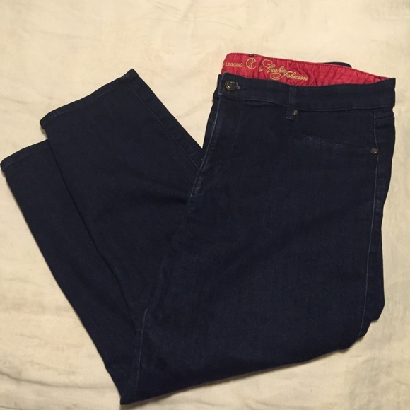 Designer cropped leggings by Cookie Johnson