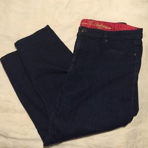 Designer cropped leggings by Cookie Johnson