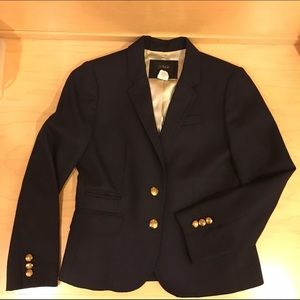 Classic JCrew navy schoolboy blazer