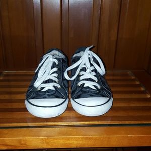 Size 8 Coach tennis shoes