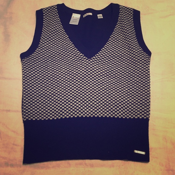 Ben Sherman checkered vest