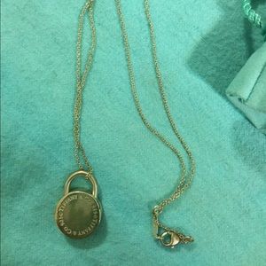 Tiffany and Co lock necklace