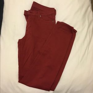 Maroon Hudson jeans