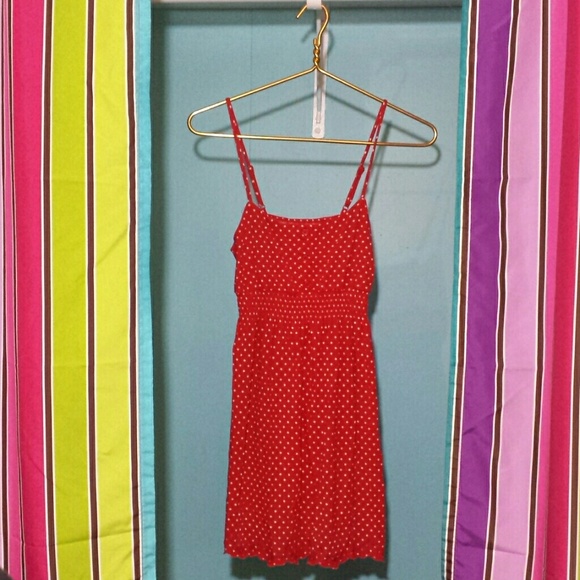 Forever 21 Red Polka Dot Dress