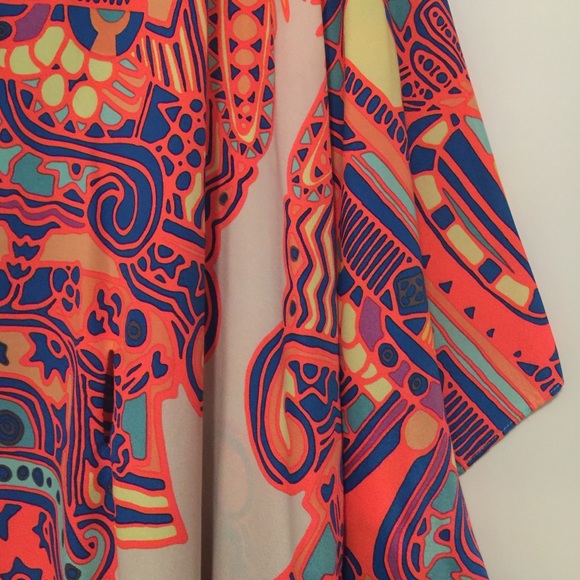 Mara Hoffman caftan type blouse - Picture 3 of 4