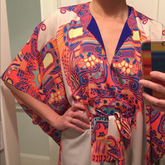 Mara Hoffman caftan type blouse - Picture 4 of 4