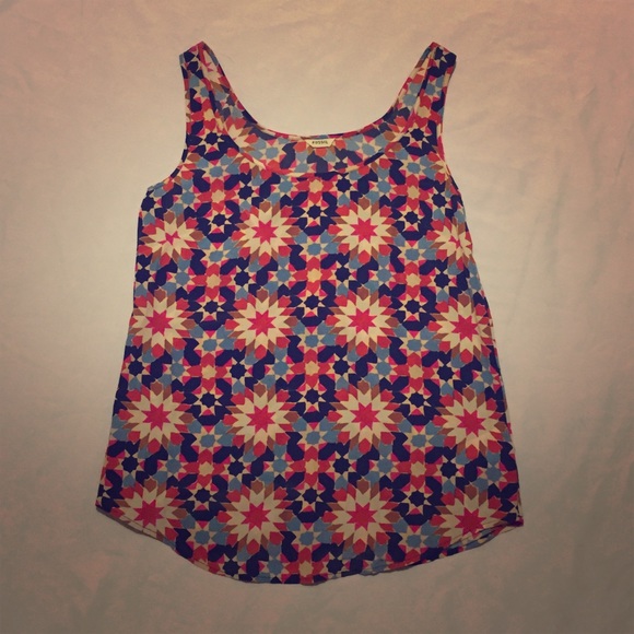 Fun silk fossil top XS - Picture 1 of 4