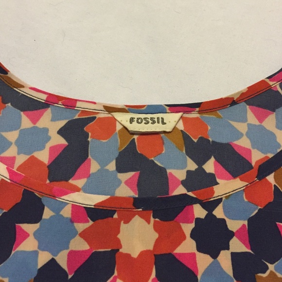 Fun silk fossil top XS - Picture 3 of 4