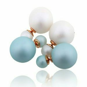 2 pair Double sided ear pendants Firm