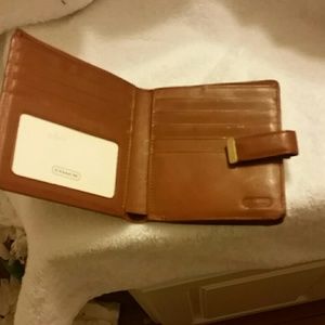 A coach wallet