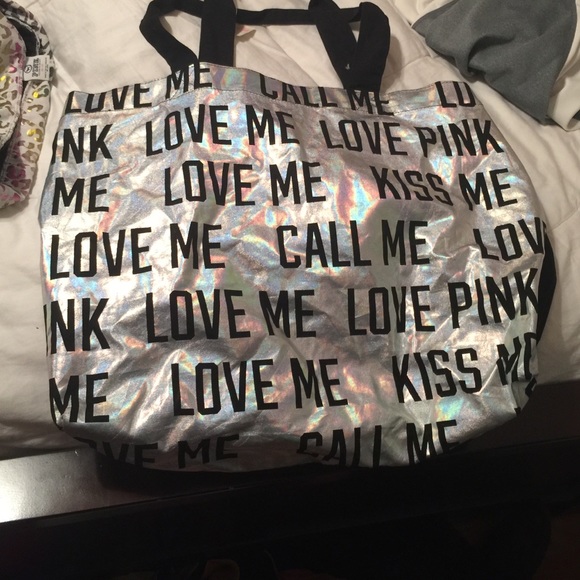Pink tote never used