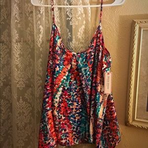 Spring Floral Bisou Bisou Top