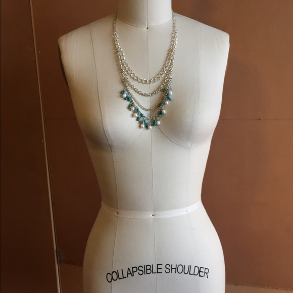 Handmade real stone necklace - Picture 2 of 4