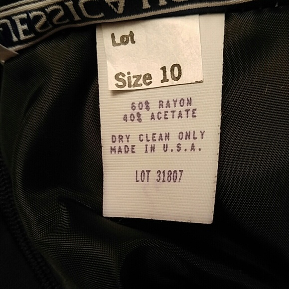 Black animal print dress - Picture 5 of 8