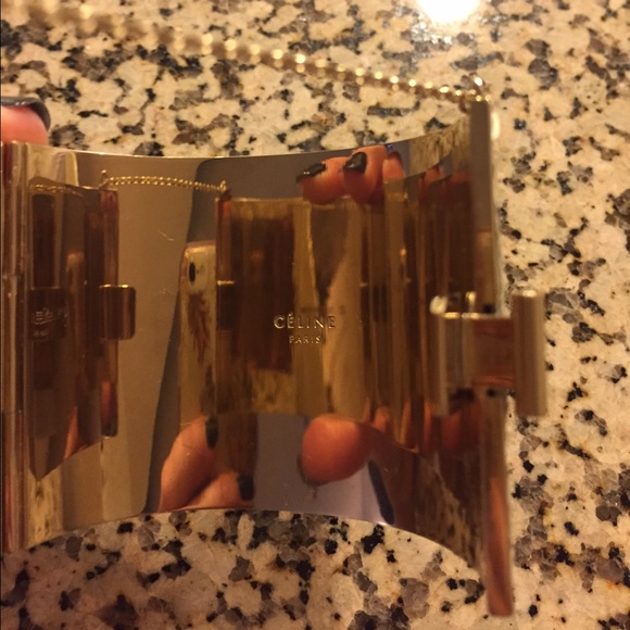 Authentic Celine Python Cuff NWOT - Picture 3 of 4