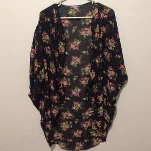 Floral kimono