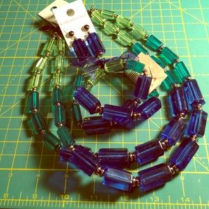 Coldwater Creek jewelry set in "Colorsplash"