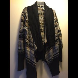 Cardigan. Long and flowy