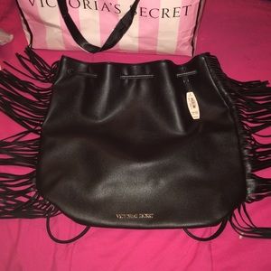 Black Victoria's Secret back pack