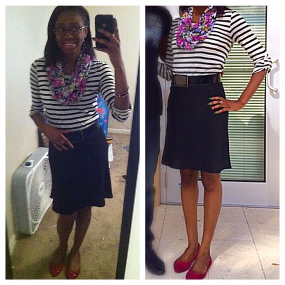 ❌DONATED❌ My Michelle | Black Swing Skirt - Picture 4 of 4