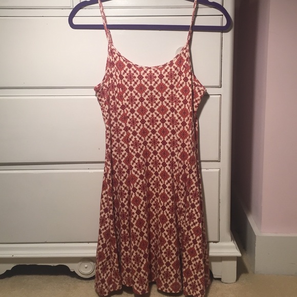 Summer slip on light dress.