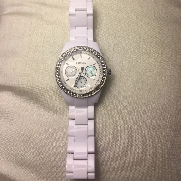 Fossil White Watch ⌚️
