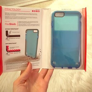 Tech 21 Blue iPhone 6s Plus Phone Case