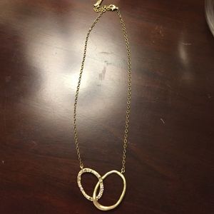 Gold Chloe and Isabel necklace
