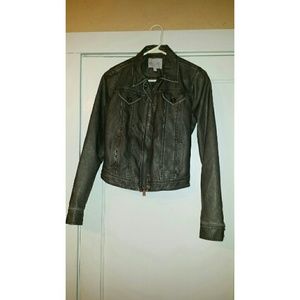 Dark Gray Moto Jacket