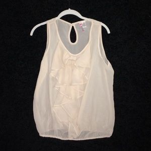 Light pink silk shirt