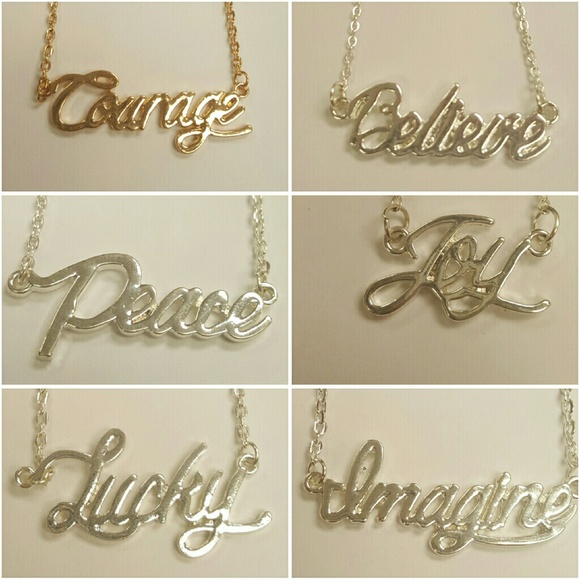 phrase necklaces - Picture 2 of 4