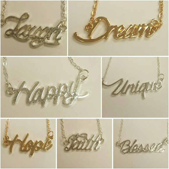 phrase necklaces - Picture 3 of 4