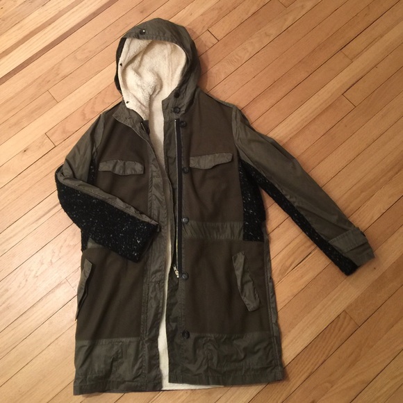 women's wool utility jacket
