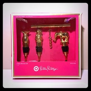 NIB Lilly Pulitzer for Target Barware Set