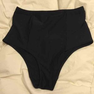 American apparel high waisted bikini bottoms